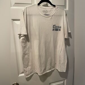 Coors White t-shirt